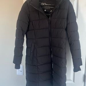 BCBGeneration Women's Dark Puffer Jacket